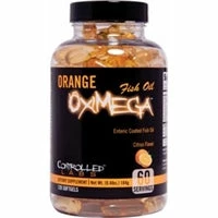Health Controlled Labs Orange OxiMega Fish Oil, 120 Softgels (Citrus)