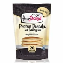 FlapJacked Protein Pancake & Baking Mix, 12oz (340g) High Protein Pancakes