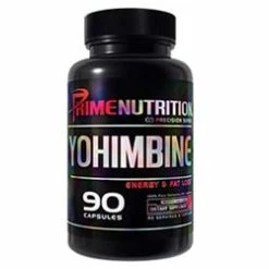 Prime Nutrition Yohimbine HCl, 90 Capsules Weight Loss & Energy
