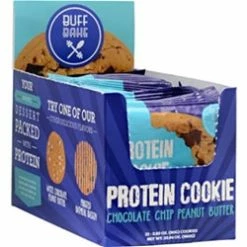 Buff Bake Chocolate Chip Peanut Butter Protein Cookie (Box Of 12)
