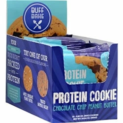 Budget ⭐ Buff Bake Chocolate Chip Peanut Butter Protein Cookie (Box Of 12) 🛒 1 Buff Bake Chocolate Chip Peanut Butter Protein Cookie (Box Of 12)