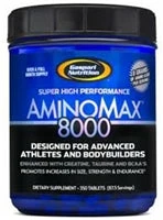 Gaspari Nutrition Gaspari AminoMax 8000, 350 Tablets Amino Acids
