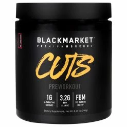 Black Market Labs Cuts 30 Servings Weight Loss & Energy