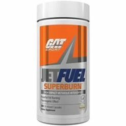 GAT Sport JetFuel Superburn, 120 Oil-Infused Capsules Weight Loss & Energy