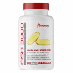 Metabolic Nutrition Fish 3000 180 Softgels