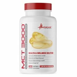 Metabolic Nutrition MCT 3000 180 Softgels Weight Loss & Energy