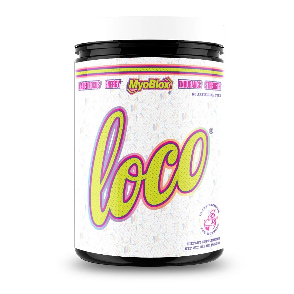 Hot Sale ๐ Pre-Workout Myoblox Loco 36 Servings ๐ 3 Pre-Workout Myoblox Loco 36 Servings
