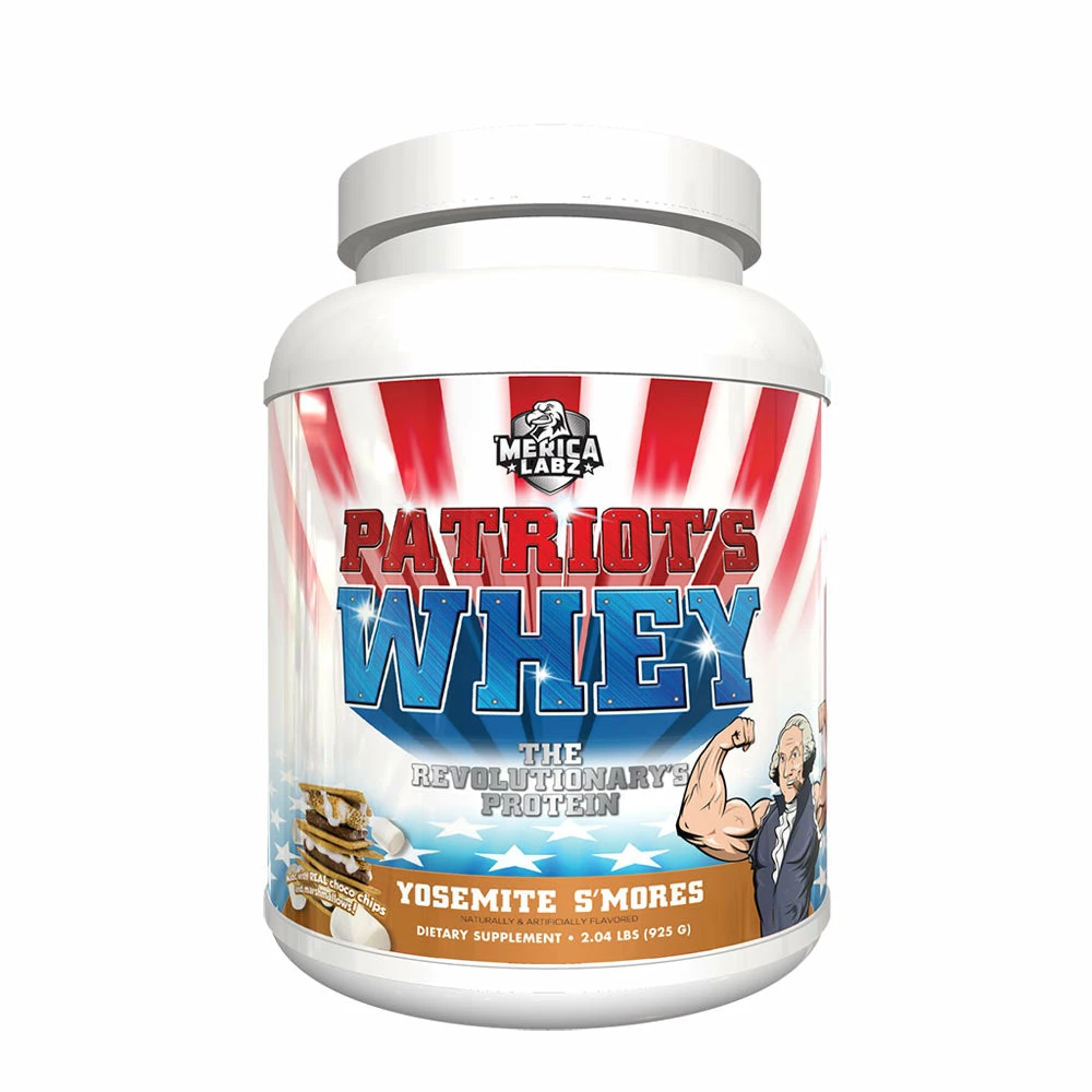 Deals ⭐ 'Merica Labz Patriot's Whey 2lb Muscle Building ❤️ 3 'Merica Labz Patriot's Whey 2lb Muscle Building