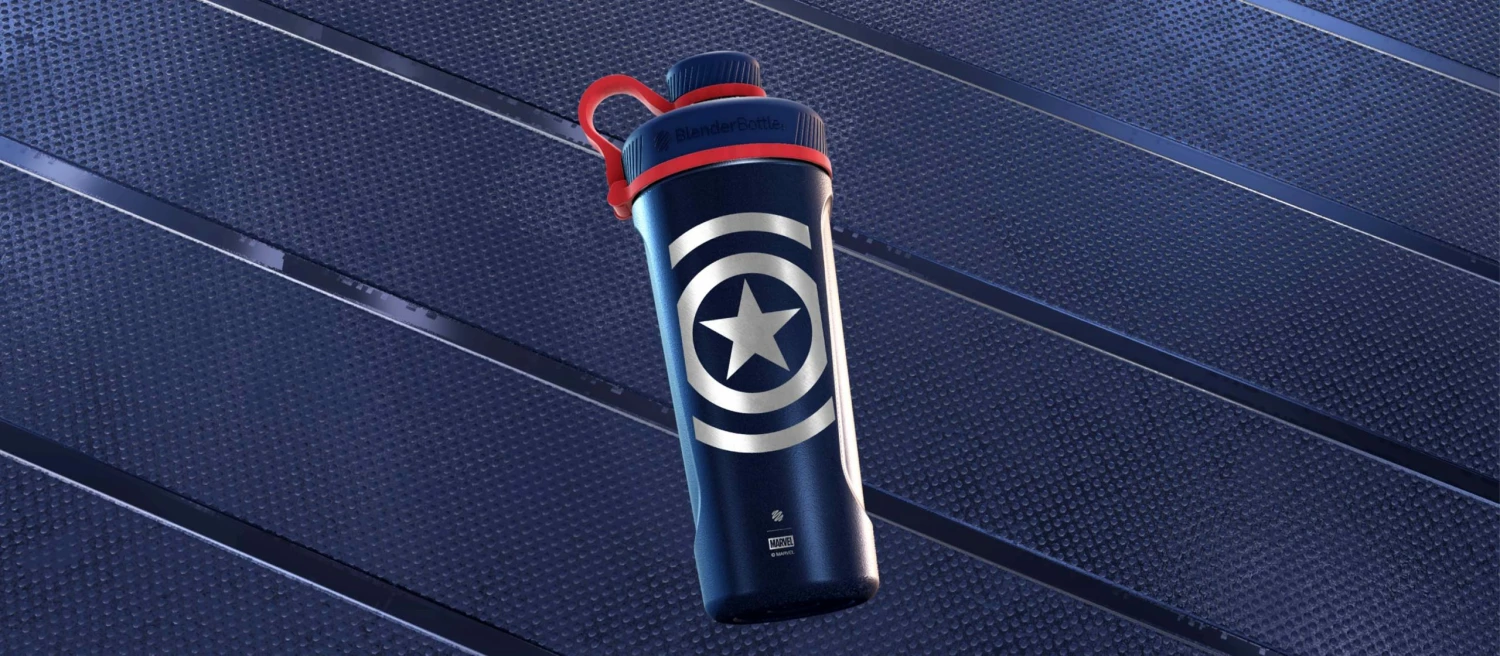 Elite Nutrition Sales Store -Elite Nutrition Sales Store Captain America Marvel Insulated Stainless Steel Shaker Cup 1 scaled
